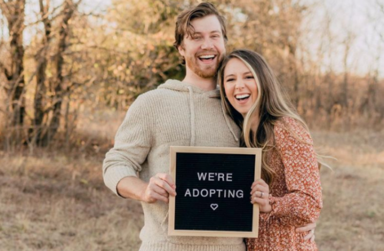 Madi & Jarrett Hall adoption photo 1