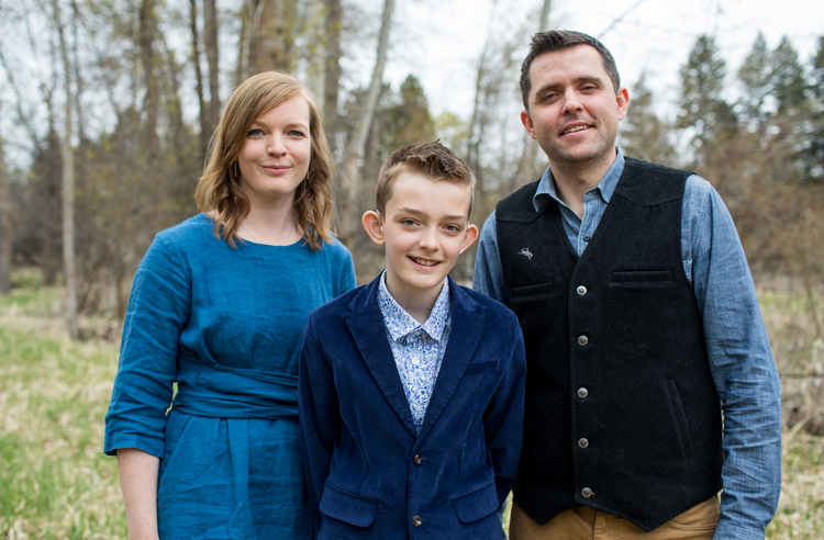 Buck, Holly & Asher Breckenridge adoption photo 1