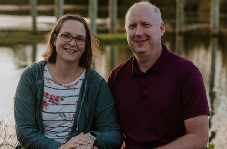 Marc and Lisa DeGroot adoption photo 1