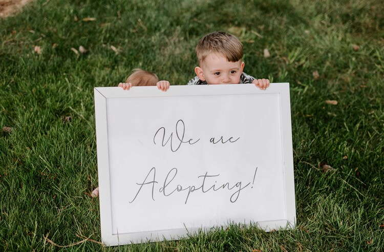 Alex and Joel DeYonke adoption photo 2