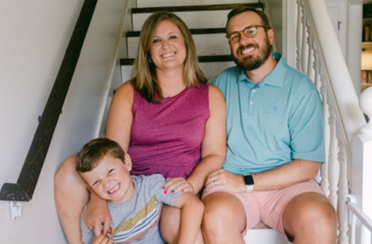 Kyle and Melanie Lawson adoption photo 1