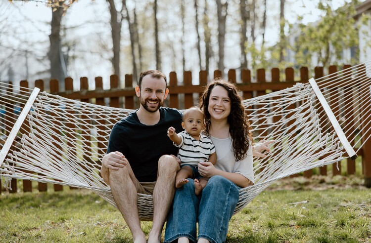 Brayden and Jessica Warner adoption photo 1