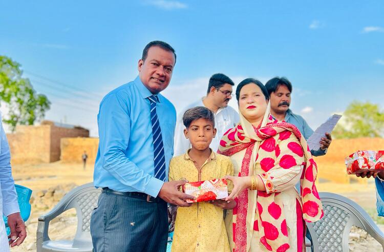 Pastor Nasir and Evangelist Shazia P. adoption photo 1