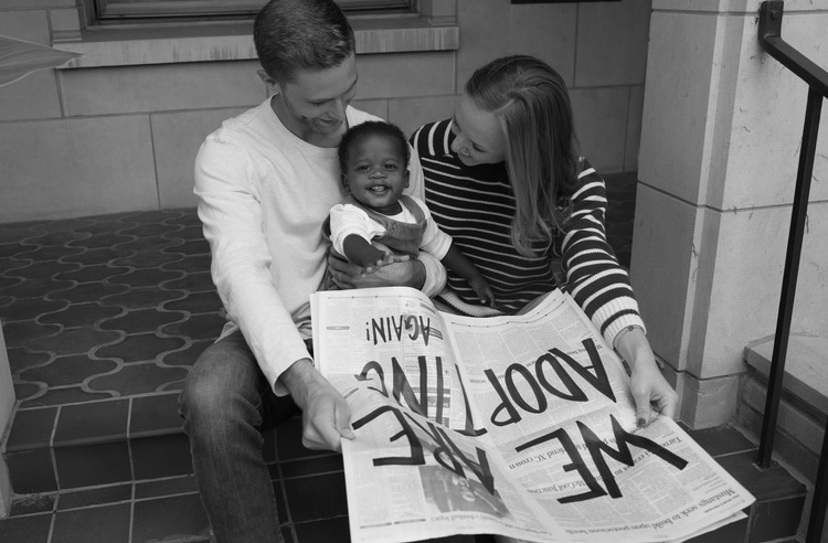 Travis and Vanessa Eller adoption photo 1