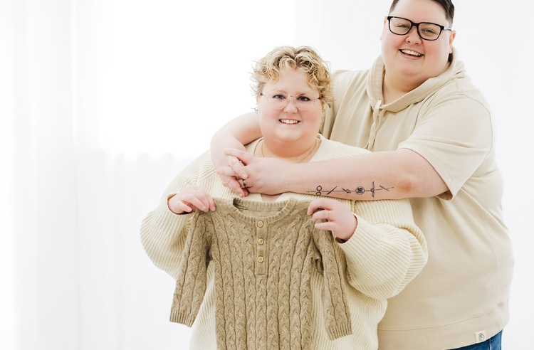 Whitney and Amanda Dodd adoption photo 2