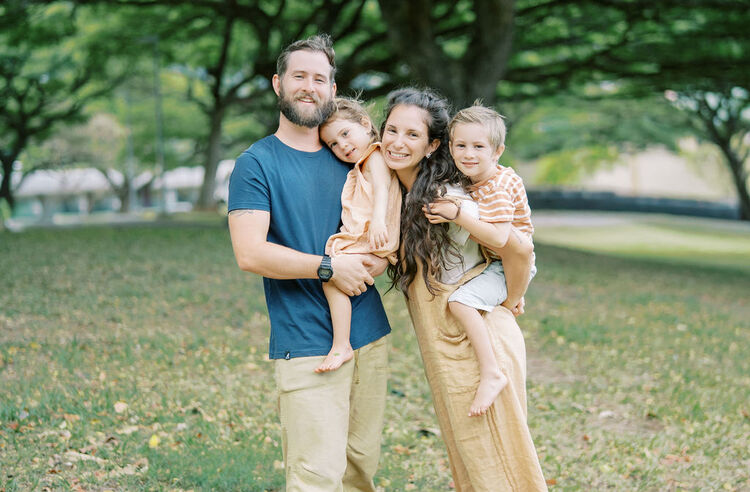 Ashley and David Buchanan adoption photo 1