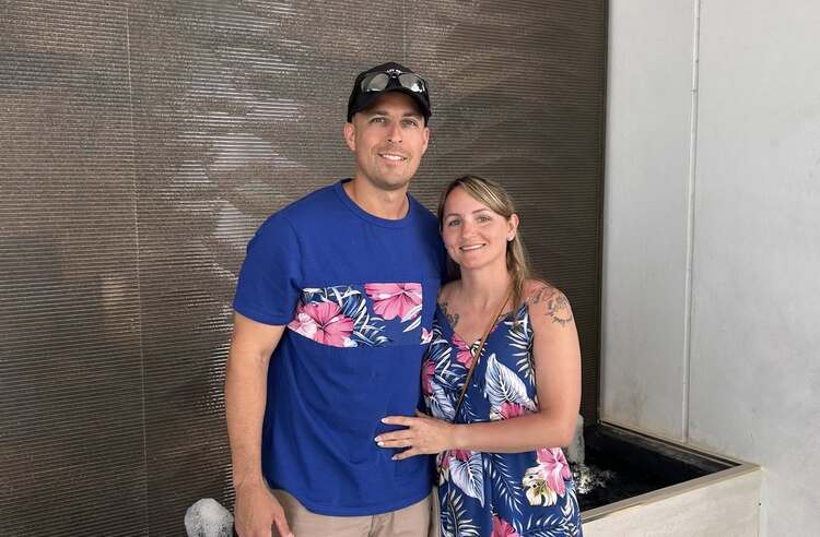 Corey and Amber Torres adoption photo 1