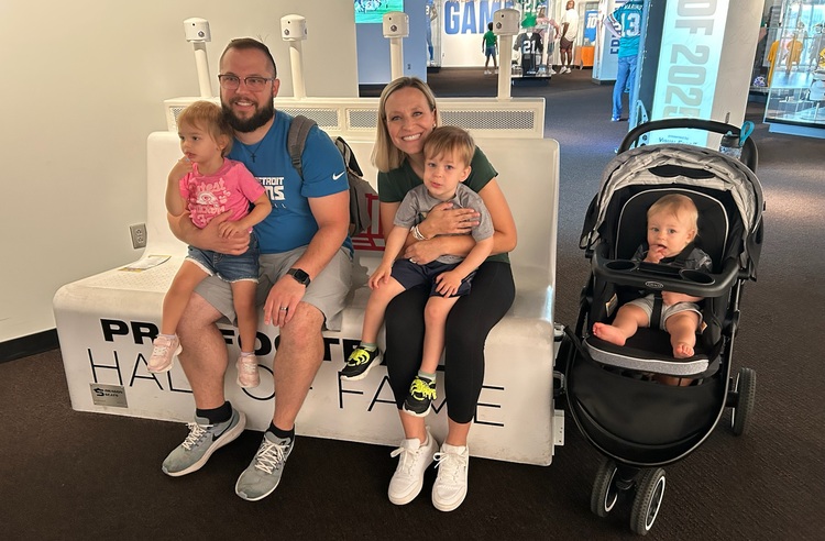 Steve and Emelie Wetter adoption photo 1