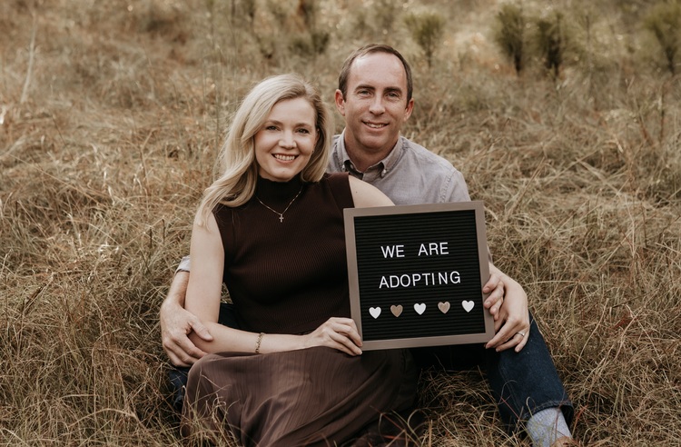 Scott and Julie Crews adoption photo 1