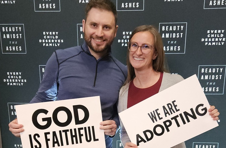 Tim & Hilary Cornelius adoption photo 2