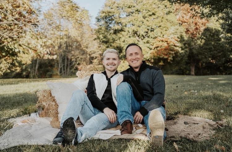 Corey & Matthew Brett adoption photo 2