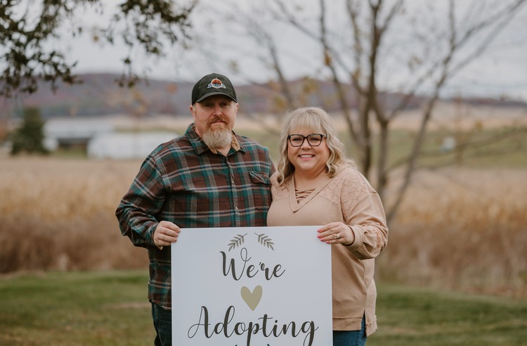 Scott & Krystal Woolever adoption photo 1