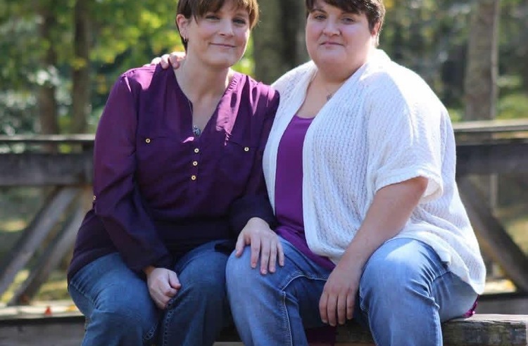 Amber and Lynn Carter-Cowger adoption photo 2