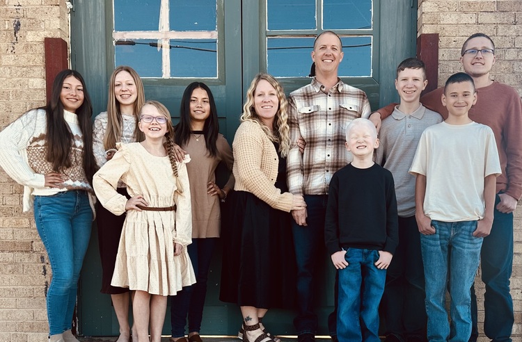 Andy and Lindsey Hamilton adoption photo 1