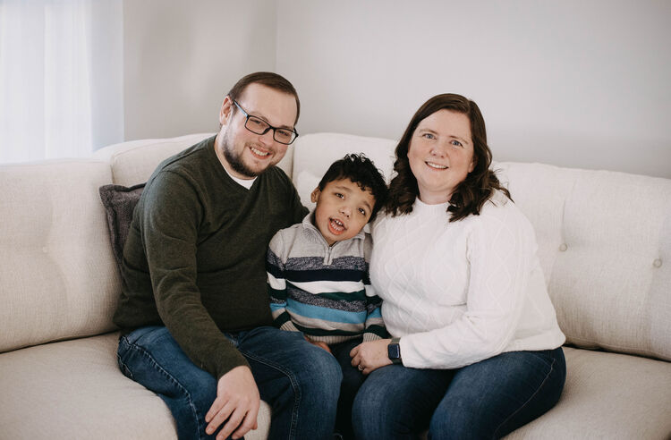 Allen and Ashely Harvey adoption photo 1