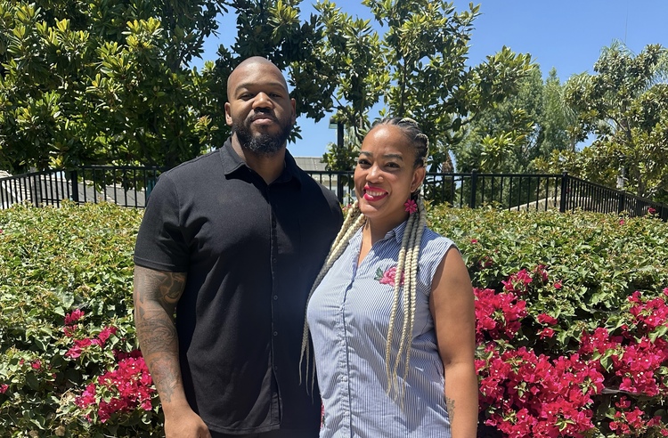 Lionel and Kristen Sims adoption photo 1