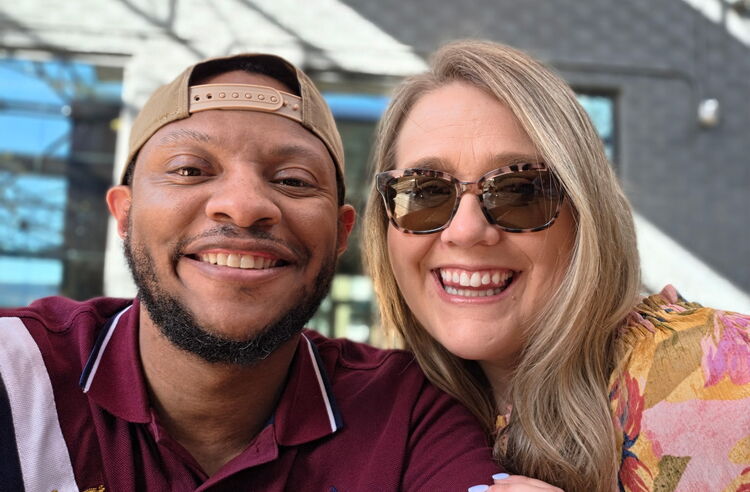 Juliane and Brice Wade adoption photo 2