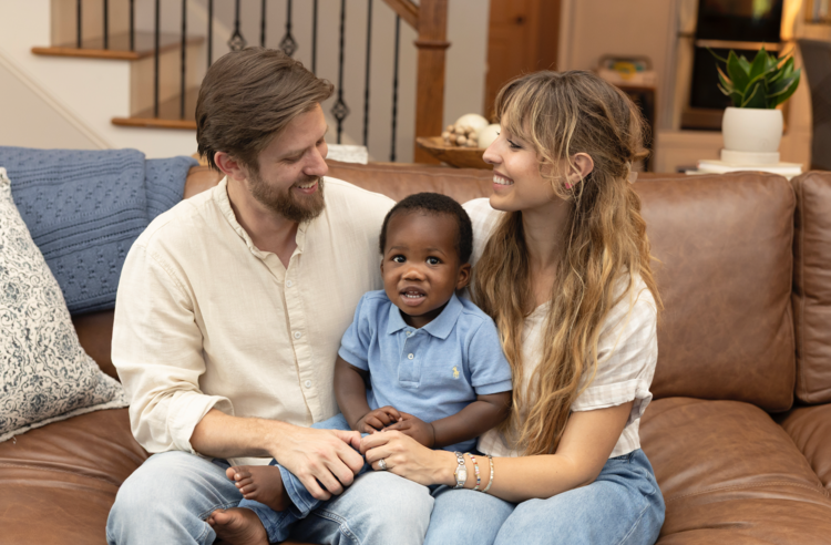 Darin & Victoria Taylor adoption photo 2