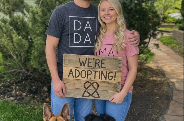 Josh and Destinee Reynolds adoption photo 1